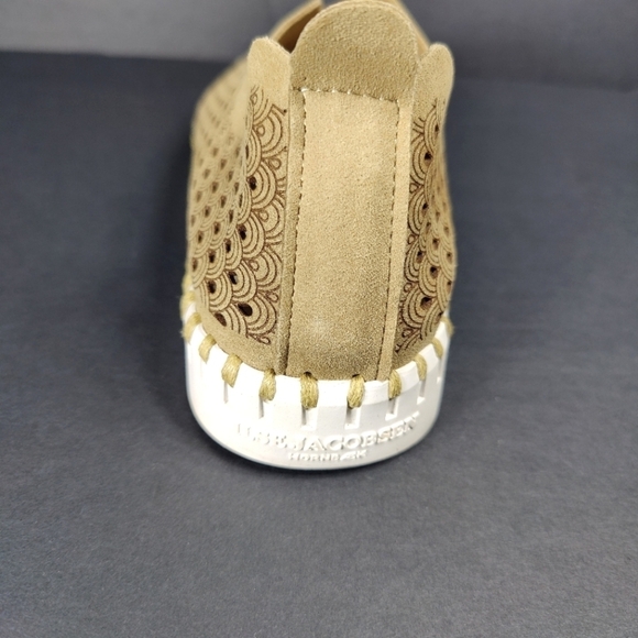 ILSE JACOBSEN Tulip Latte Brown Slip On Comfy Shoes Women's Flats Size 6.5-7 - Picture 7 of 10